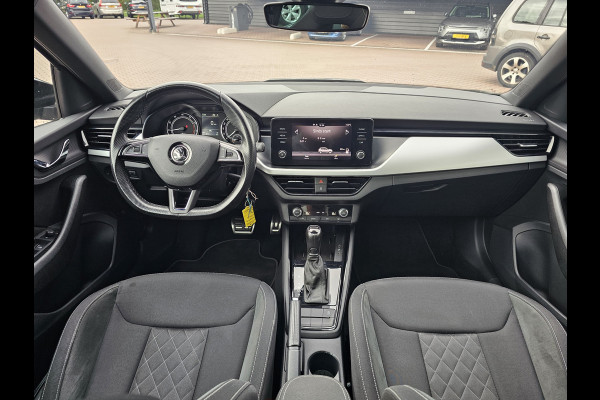 Škoda Kamiq 1.5 TSI ACT Sport Business | Automaat | Pano | Trekhaak | Black pack | Elek. achterklep | App-connect | Lane Assist | Sunset |