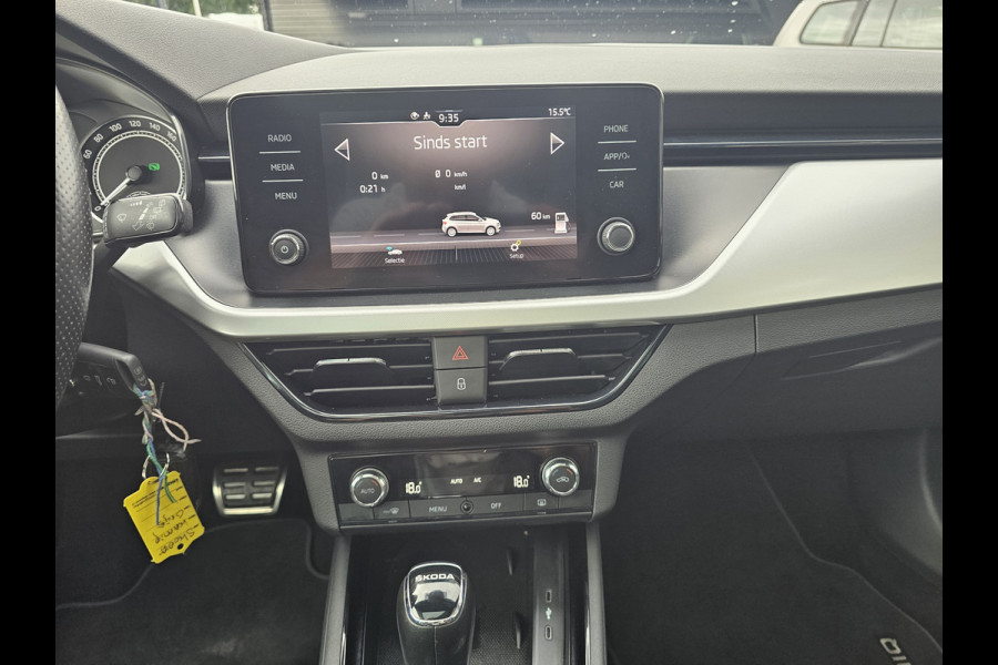 Škoda Kamiq 1.5 TSI ACT Sport Business | Automaat | Pano | Trekhaak | Black pack | Elek. achterklep | App-connect | Lane Assist | Sunset |