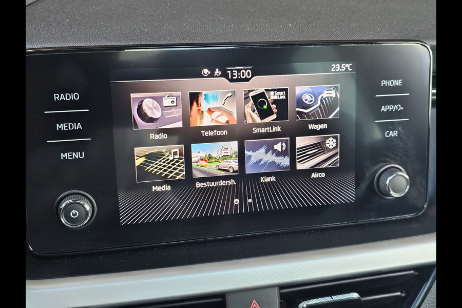 Škoda Kamiq 1.5 TSI ACT Sport Business | Automaat | Pano | Trekhaak | Black pack | Elek. achterklep | App-connect | Lane Assist | Sunset |