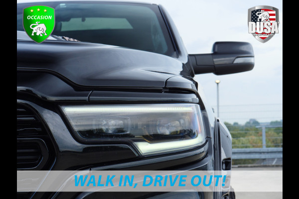 RAM 1500 Limited | 5.7 V8 | 4x4 | Crew Cab | Guerrilla Exhaust | RAMBAR | 22 inch 4play | Accent kleur | Full option Nieuw binnen!