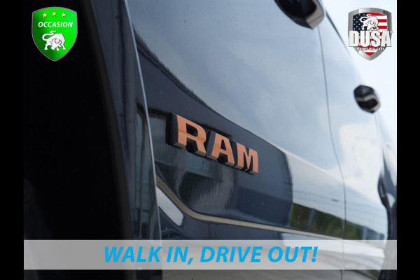 RAM 1500 Limited | 5.7 V8 | 4x4 | Crew Cab | Guerrilla Exhaust | RAMBAR | 22 inch 4play | Accent kleur | Full option Nieuw binnen!
