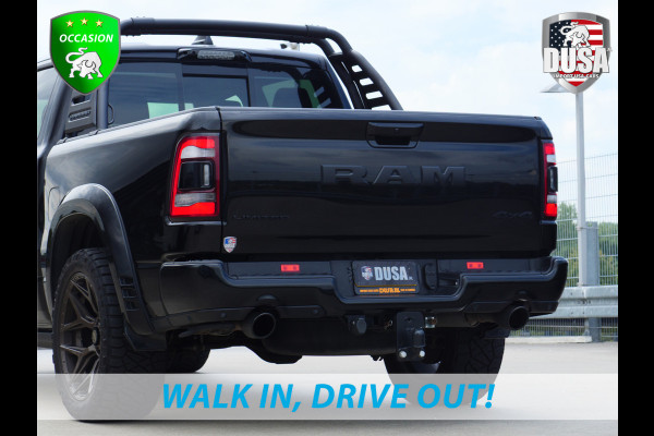 RAM 1500 Limited | 5.7 V8 | 4x4 | Crew Cab | Guerrilla Exhaust | RAMBAR | 22 inch 4play | Accent kleur | Full option Nieuw binnen!