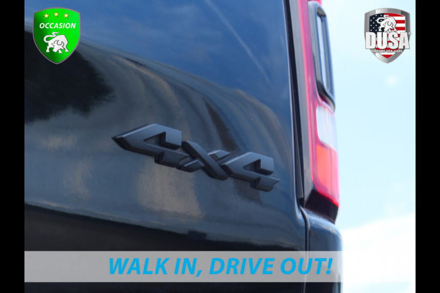 RAM 1500 Limited | 5.7 V8 | 4x4 | Crew Cab | Guerrilla Exhaust | RAMBAR | 22 inch 4play | Accent kleur | Full option Nieuw binnen!