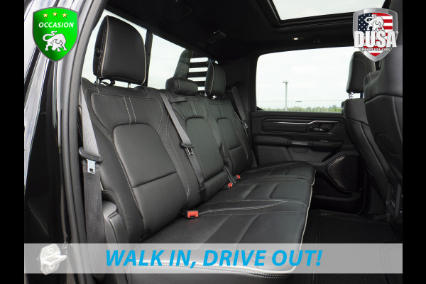 RAM 1500 Limited | 5.7 V8 | 4x4 | Crew Cab | Guerrilla Exhaust | RAMBAR | 22 inch 4play | Accent kleur | Full option Nieuw binnen!