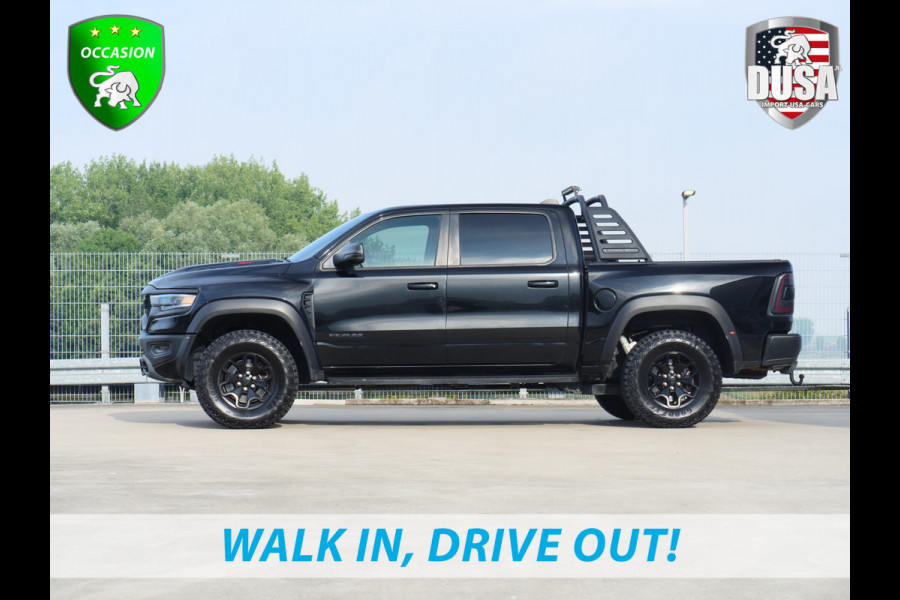 RAM 1500 | TRX | 6.2L Supercharged V8 | Crew cab | 4X4 | 850pk! | LED Package | RAMBAR | Leder | Panorama | Harman Kardon Nieuw binnen!