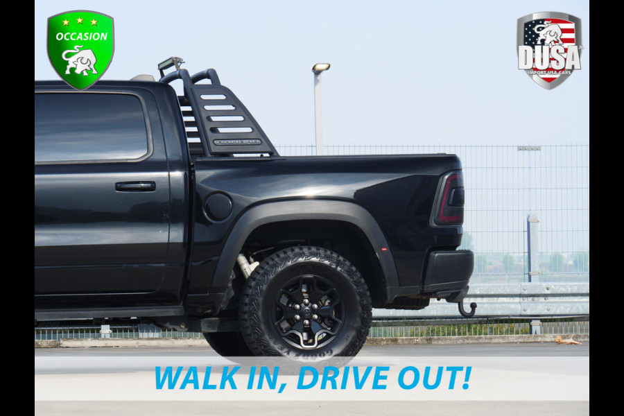 RAM 1500 | TRX | 6.2L Supercharged V8 | Crew cab | 4X4 | 850pk! | LED Package | RAMBAR | Leder | Panorama | Harman Kardon Nieuw binnen!