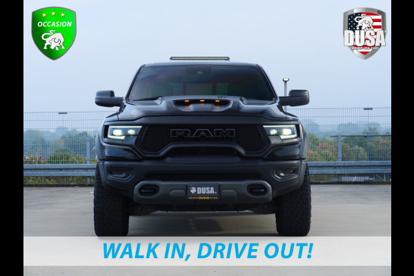 RAM 1500 | TRX | 6.2L Supercharged V8 | Crew cab | 4X4 | 850pk! | LED Package | RAMBAR | Leder | Panorama | Harman Kardon Nieuw binnen!