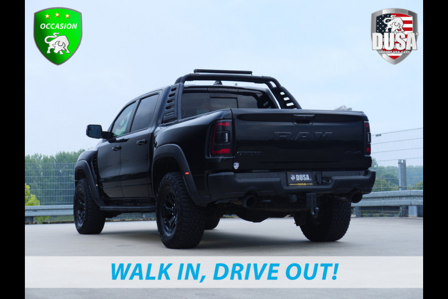 RAM 1500 | TRX | 6.2L Supercharged V8 | Crew cab | 4X4 | 850pk! | LED Package | RAMBAR | Leder | Panorama | Harman Kardon Nieuw binnen!