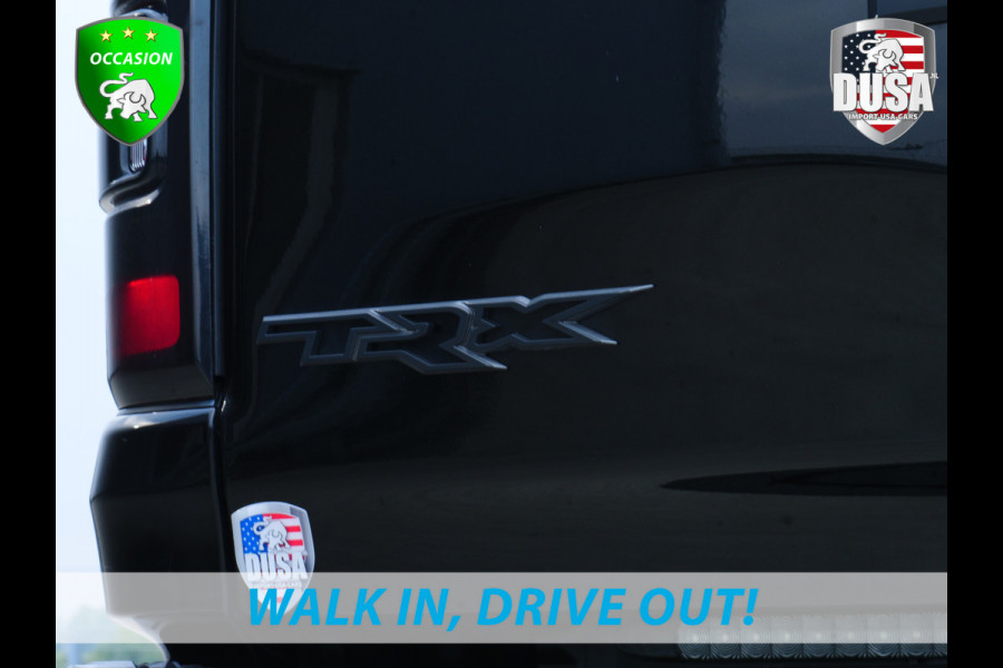RAM 1500 | TRX | 6.2L Supercharged V8 | Crew cab | 4X4 | 850pk! | LED Package | RAMBAR | Leder | Panorama | Harman Kardon Nieuw binnen!