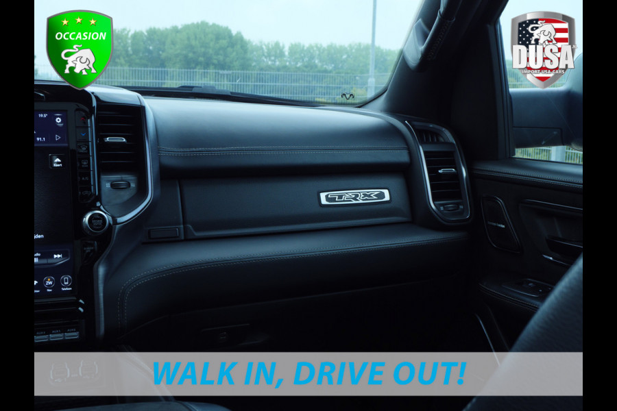 RAM 1500 | TRX | 6.2L Supercharged V8 | Crew cab | 4X4 | 850pk! | LED Package | RAMBAR | Leder | Panorama | Harman Kardon Nieuw binnen!