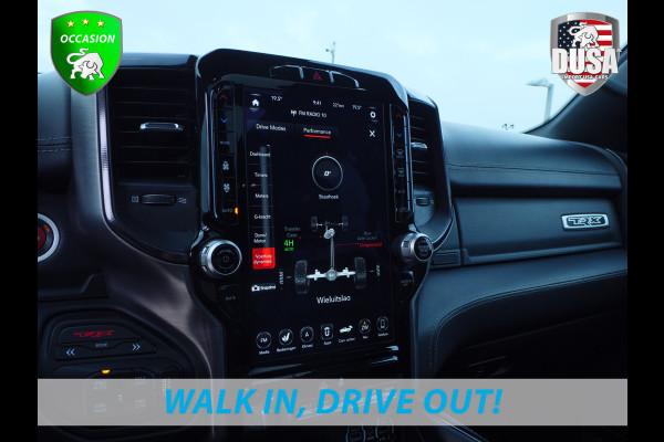RAM 1500 | TRX | 6.2L Supercharged V8 | Crew cab | 4X4 | 850pk! | LED Package | RAMBAR | Leder | Panorama | Harman Kardon Nieuw binnen!