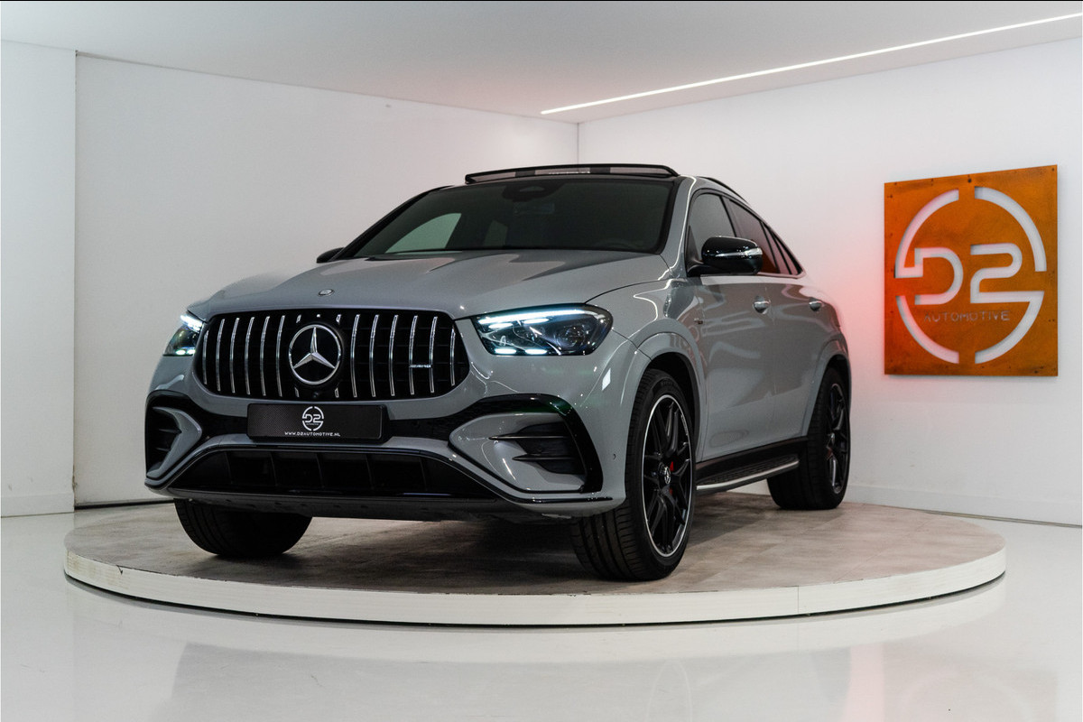 Mercedes-Benz GLE Coupé AMG 53 Hybrid 4MATIC+ Premium + 544PK | Alpine Grey | Pano | Sfeer | Burmester | BOMVOL! Fabrieksgarantie