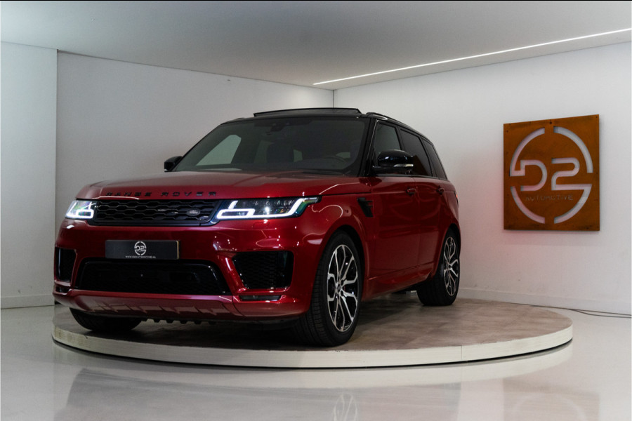 Land Rover Range Rover Sport 2.0 P400e Autobiography 404PK | Firenze Red | Pano | Sfeer | Meridian | Leder | Lucht | 12 MND Garantie