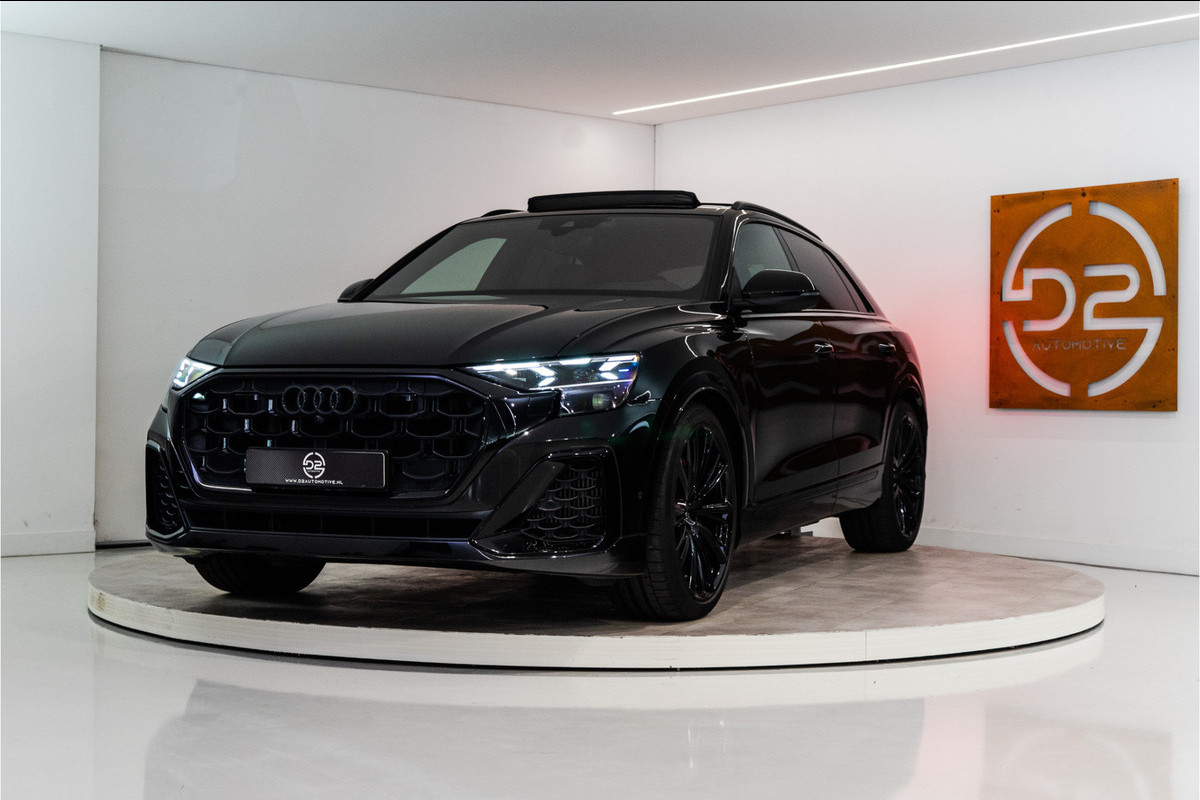 Audi Q8 60 TFSI E Quattro Competition 490PK | Pano | Kleppenuitlaat | B&O | 4 Wielsturing | VOL! Fabrieksgarantie