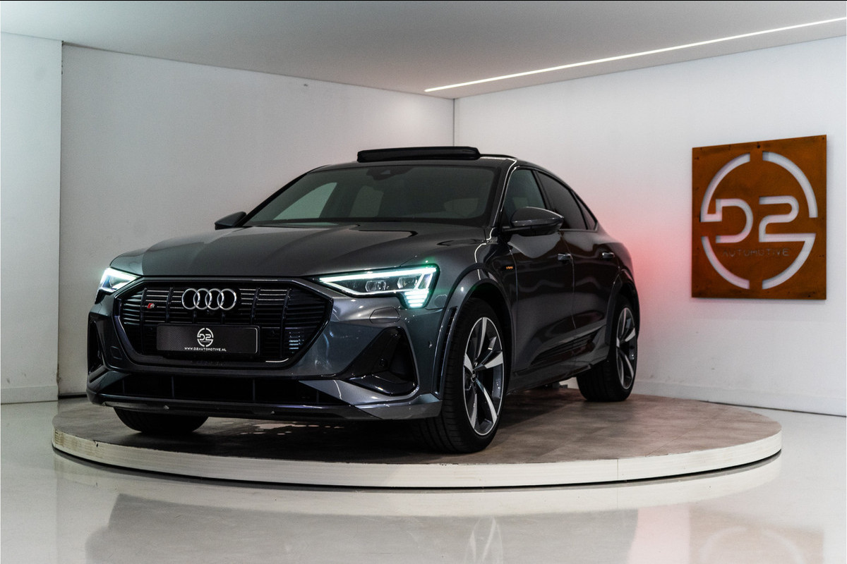 Audi e-tron Sportback S Quattro 95 kWh 504PK | Pano | Sfeer | B&O | ACC | Leder | 12 MND Garantie