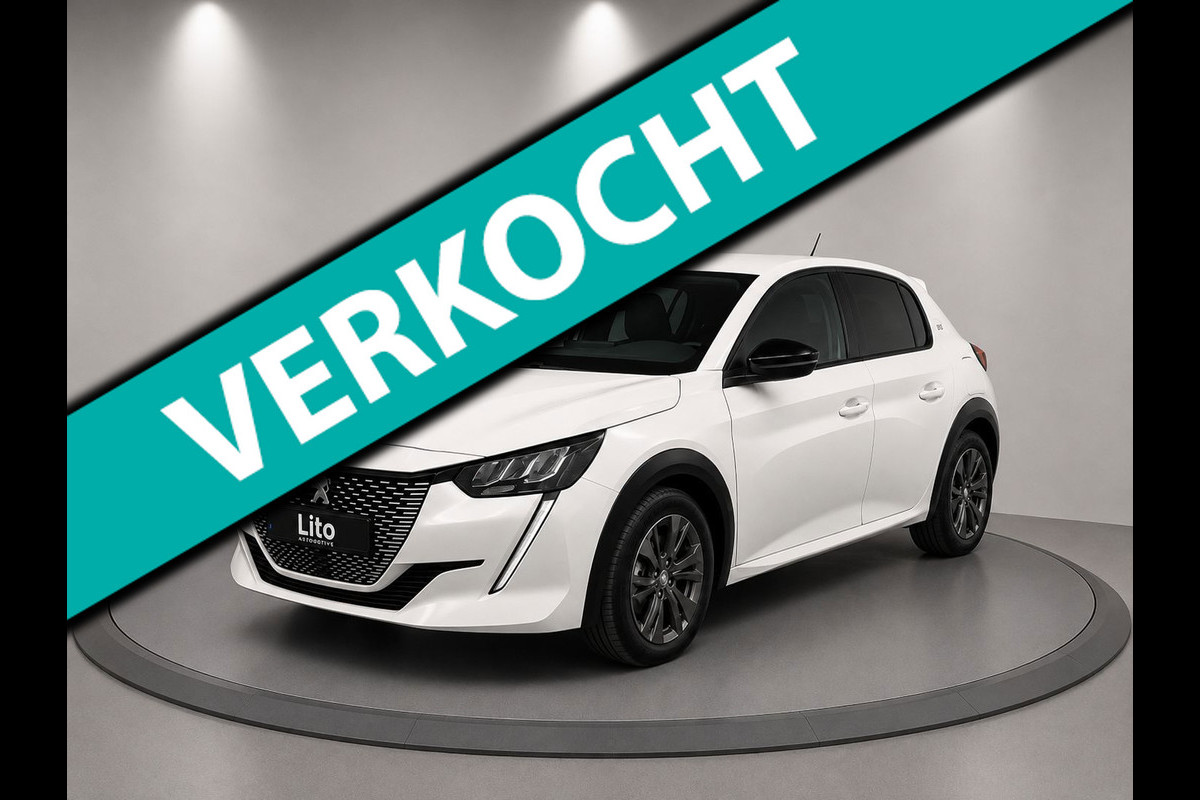 Peugeot e-208 EV Allure Pack 50 kWh|WHITE|NL AUTO|ELECTRIC|