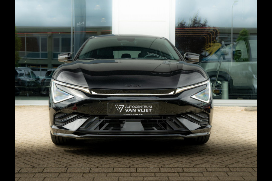 Kia Ev6 GT-Line Business Edition 84 kWh Speciale uitvoering | 21 inch GT velgen | Hifi upgrade met Subwoofer | Gele remklauwen | Stoel verwarming l Elektrische kofferklep | GT pakket | LED | Keyless | 20 inch LMV