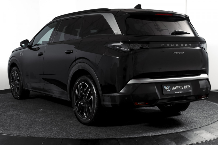 Peugeot 5008 1.2 Hybrid 145 GT 7-pers | Afn. Trekhaak | Dig. Cockpit | Adapt. Cruise | Stoel-+Stuurverw. | PDC | 360 Camera | NAV + App. Connect | ECC | Elek. Klep | LM 19" | 7548