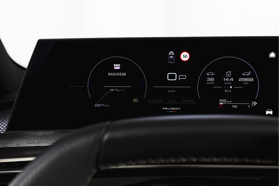 Peugeot 5008 1.2 Hybrid 145 GT 7-pers | Afn. Trekhaak | Dig. Cockpit | Adapt. Cruise | Stoel-+Stuurverw. | PDC | 360 Camera | NAV + App. Connect | ECC | Elek. Klep | LM 19" | 7548