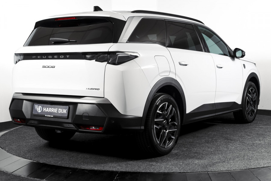Peugeot 5008 1.2 Hybrid 145 GT 7-pers | Dig. Cockpit | Adapt. Cruise | Stoel-+Stuurverw. | PDC | 360 Camera | NAV + App. Connect | ECC | Elek. Klep | LM 19" | 7733