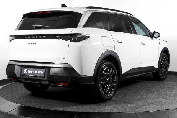 Peugeot 5008 1.2 Hybrid 145 GT 7-pers | Dig. Cockpit | Adapt. Cruise | Stoel-+Stuurverw. | PDC | 360 Camera | NAV + App. Connect | ECC | Elek. Klep | LM 19" | 7733