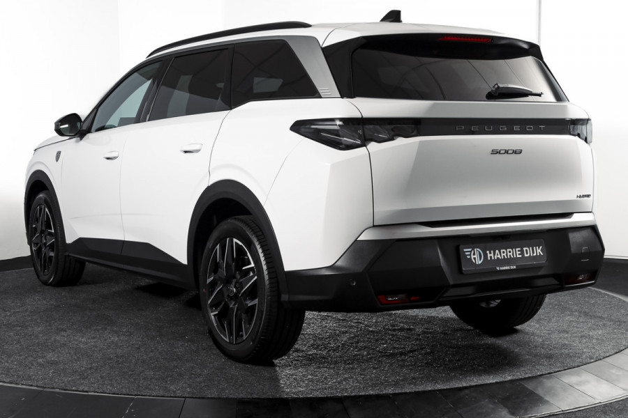 Peugeot 5008 1.2 Hybrid 145 GT 7-pers | Dig. Cockpit | Adapt. Cruise | Stoel-+Stuurverw. | PDC | 360 Camera | NAV + App. Connect | ECC | Elek. Klep | LM 19" | 7733