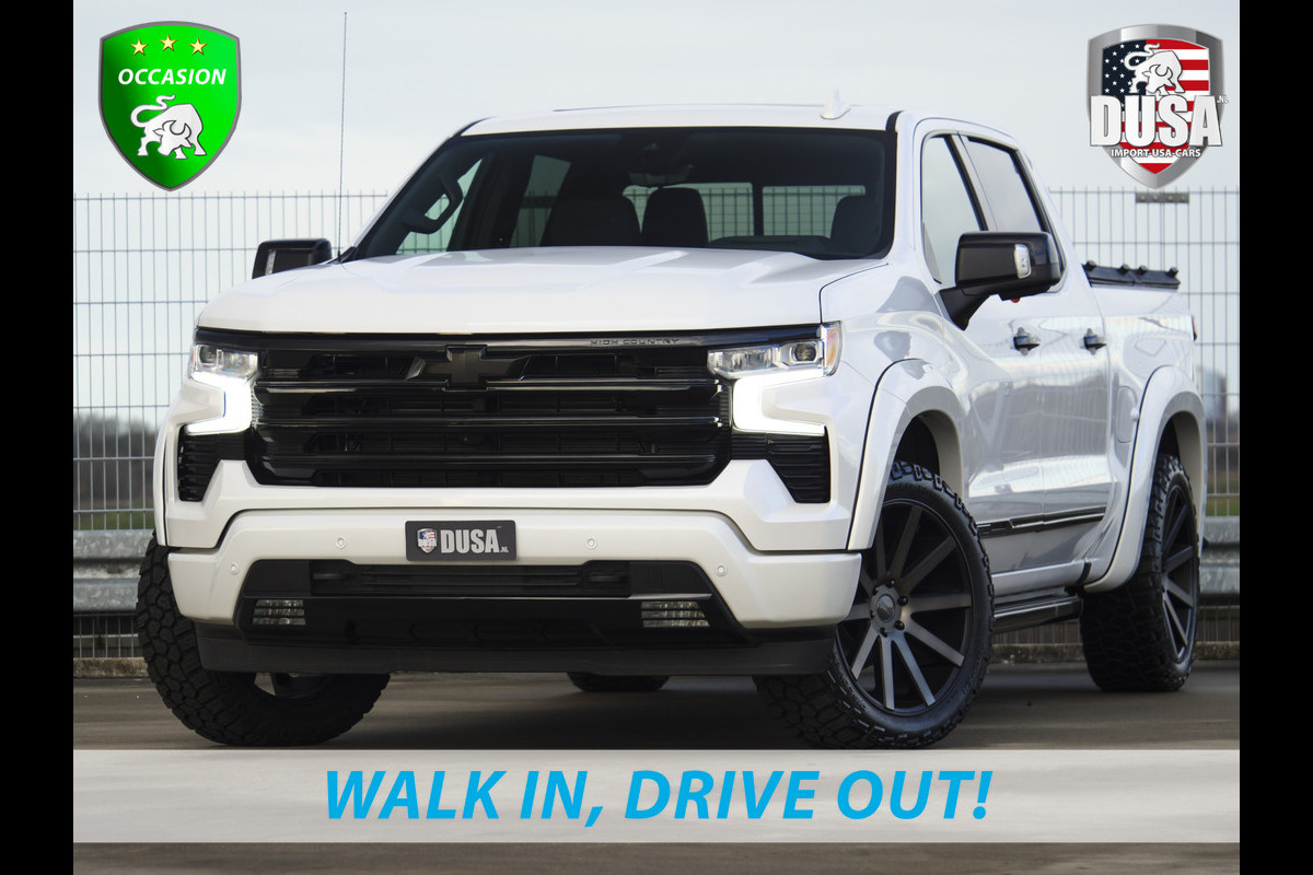 Chevrolet Silverado 6.2L V8 | High Country | Leder | Widebody | Black ops | LPG