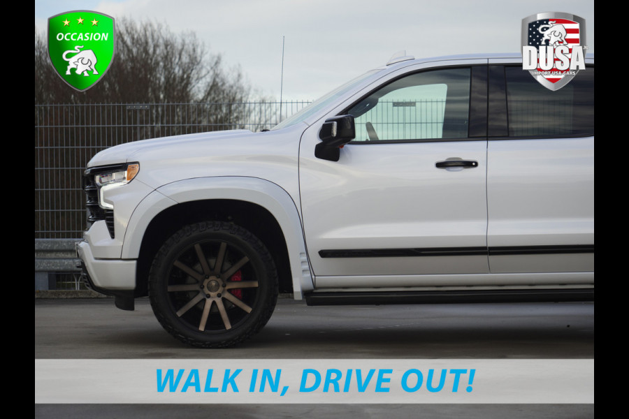 Chevrolet Silverado 6.2L V8 | High Country | Leder | Widebody | Black ops | LPG