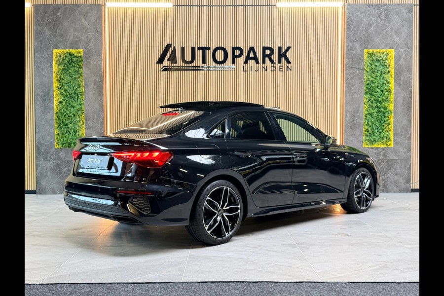 Audi A3 Limousine 30 TFSi 3X S-LINE|PANO|MATRIX LED|ACC|KEYLESS|NIGHTPAKKETCARPLAY|DEALER ONDERHOUDEN|SFEERVERLICHTING|NL AUTO|NAP