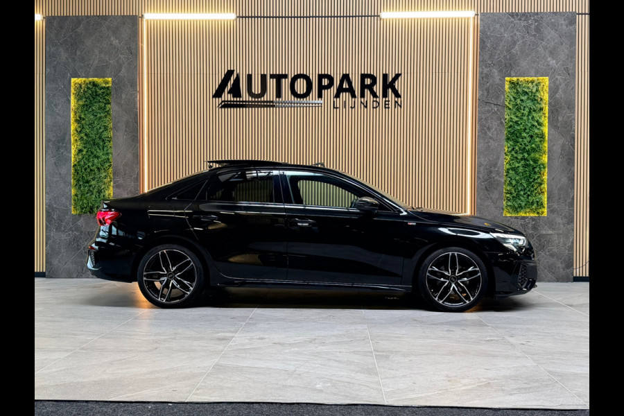 Audi A3 Limousine 30 TFSi 3X S-LINE|PANO|MATRIX LED|ACC|KEYLESS|NIGHTPAKKETCARPLAY|DEALER ONDERHOUDEN|SFEERVERLICHTING|NL AUTO|NAP