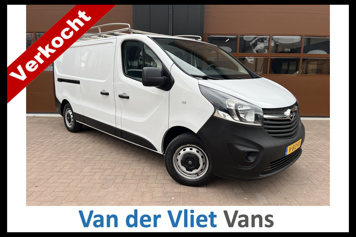 Opel Vivaro 1.6 CDTI 126pk E6 L2 Edition 3p Lease €219 p/m, Imperiaal, Airco, Trekhaak, Onderhouds historie aanwezig