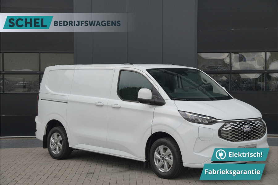 Ford E-Transit Custom 320 L1H1 Limited 71 kWh 218pk - Carplay - Camera - Stoel-stuurverwarming - Rijklaar