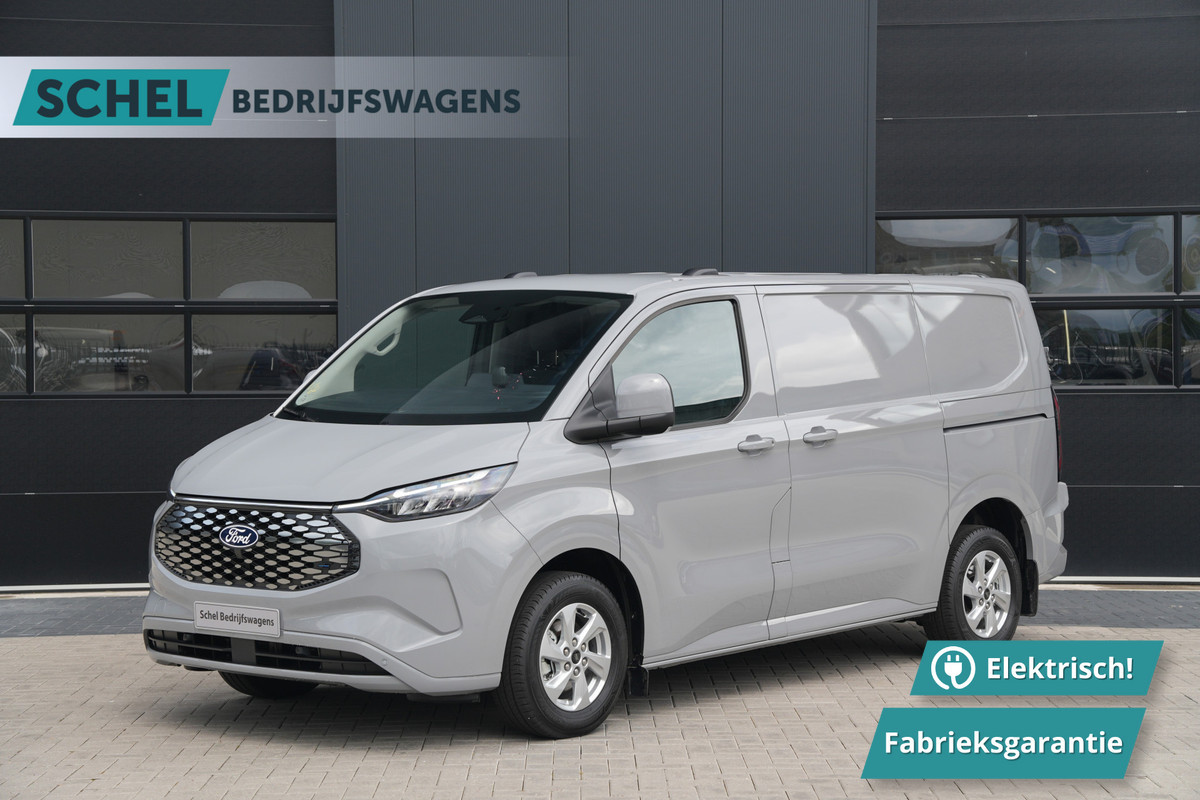 Ford E-Transit Custom 320 L1H1 Limited 71 kWh 218pk - 2x Schuifdeur - Trekhaak - ProPower - Camera - Carplay - Rijklaar