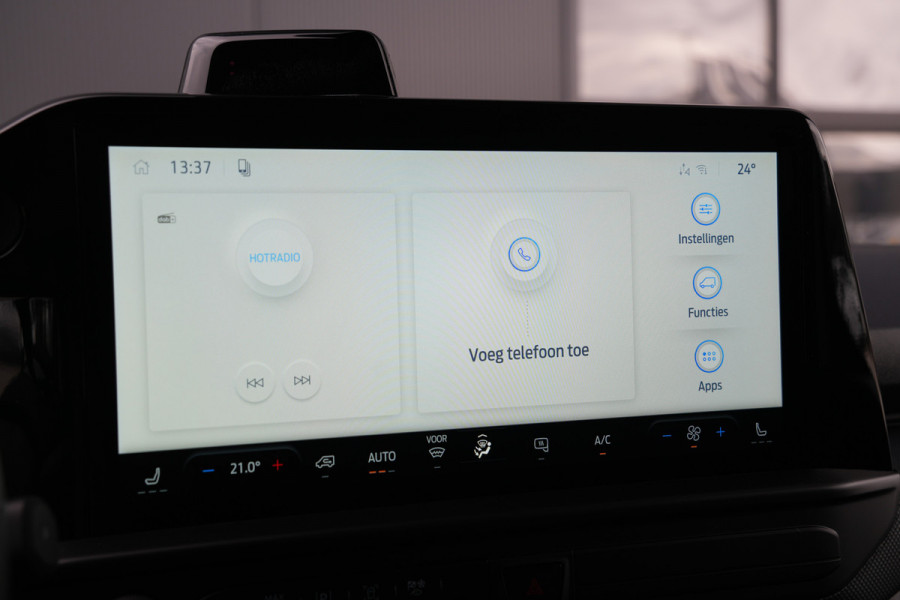 Ford E-Transit Custom 340 L2H1 Limited 71 kWh 218pk - 2x Schuifdeur - Trekhaak - Carplay - Camera - Carplay - Rijklaar