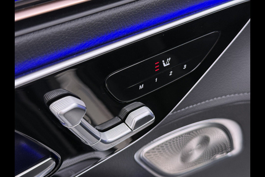 Mercedes-Benz EQE 350+ Launch Ed. Luxury Line 91kWh SOH 100% Leder+Verwarmd Panoramadak Adap.Cruise Burmester®3D-Surround-Audio Memory Navi Camera Lmv Pdc High Perf.-Led Elek.Achterklep DAB+ Privacy Glas 1e Eigenaar Dealeronderhouden Origineel Nederlandse Auto