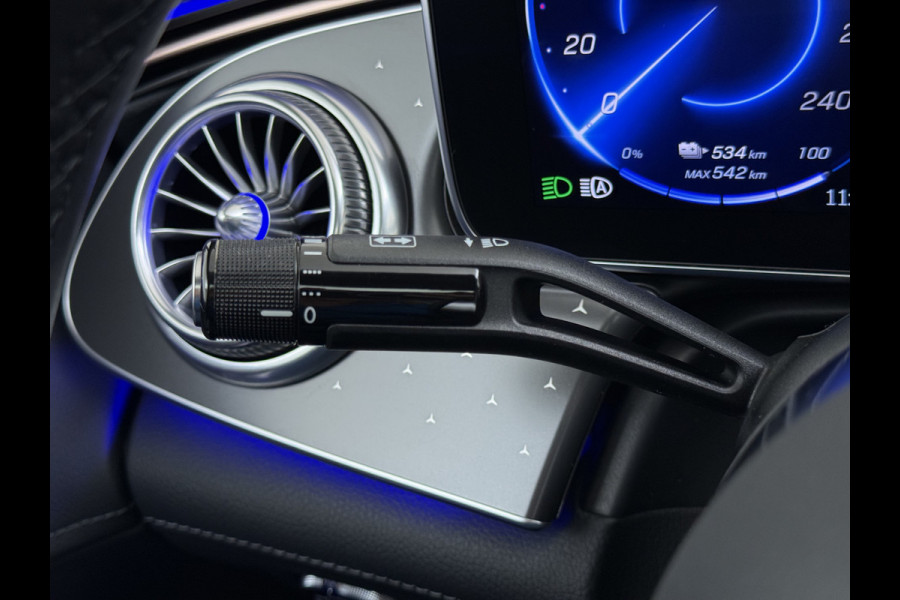 Mercedes-Benz EQE 350+ Launch Ed. Luxury Line 91kWh SOH 100% Leder+Verwarmd Panoramadak Adap.Cruise Burmester®3D-Surround-Audio Memory Navi Camera Lmv Pdc High Perf.-Led Elek.Achterklep DAB+ Privacy Glas 1e Eigenaar Dealeronderhouden Origineel Nederlandse Auto