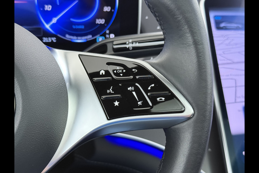 Mercedes-Benz EQE 350+ Launch Ed. Luxury Line 91kWh SOH 100% Leder+Verwarmd Panoramadak Adap.Cruise Burmester®3D-Surround-Audio Memory Navi Camera Lmv Pdc High Perf.-Led Elek.Achterklep DAB+ Privacy Glas 1e Eigenaar Dealeronderhouden Origineel Nederlandse Auto