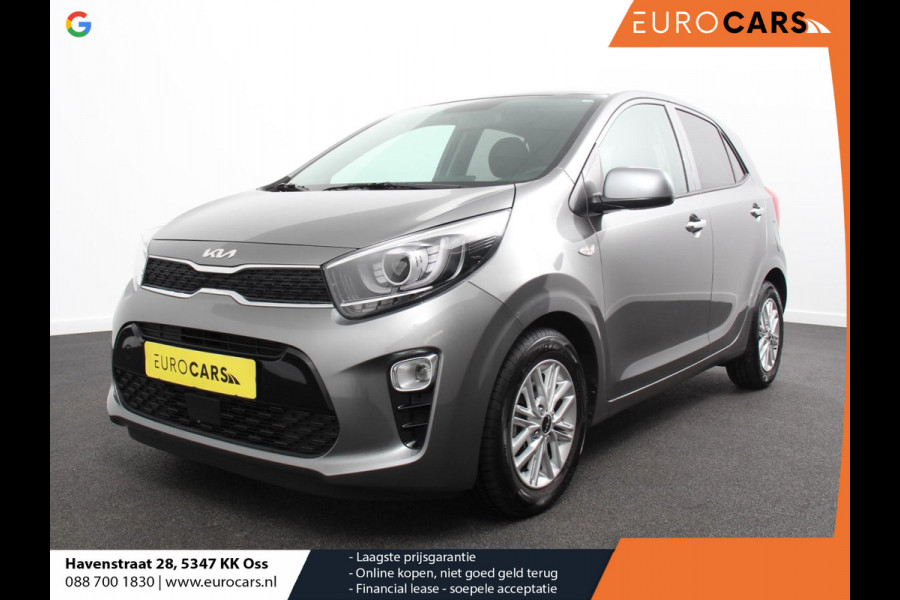 Kia Picanto 1.0 DPi Automaat DynamicLine Navigatie Apple Carplay / Android Auto Airco Camera DAB Stoelverwarming Extra Getint glas Lichtmetalen velgen Cruise Control Bluetooth