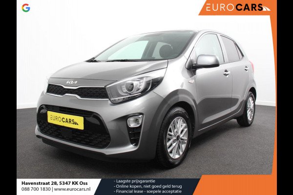 Kia Picanto 1.0 DPi Automaat DynamicLine Navigatie Apple Carplay / Android Auto Airco Camera DAB Stoelverwarming Extra Getint glas Lichtmetalen velgen Cruise Control Bluetooth