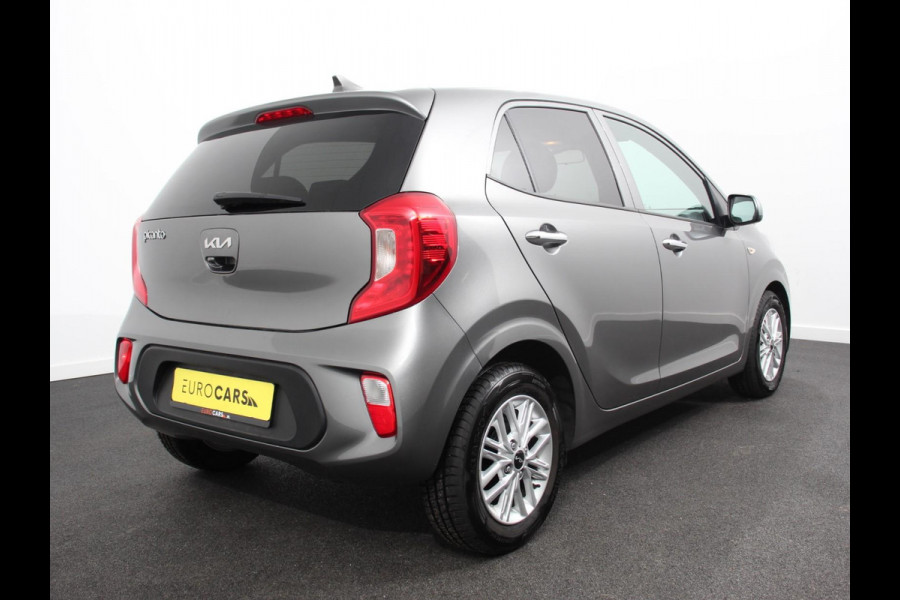 Kia Picanto 1.0 DPi Automaat DynamicLine Navigatie Apple Carplay / Android Auto Airco Camera DAB Stoelverwarming Extra Getint glas Lichtmetalen velgen Cruise Control Bluetooth