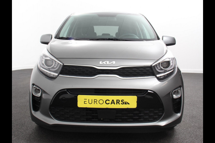 Kia Picanto 1.0 DPi Automaat DynamicLine Navigatie Apple Carplay / Android Auto Airco Camera DAB Stoelverwarming Extra Getint glas Lichtmetalen velgen Cruise Control Bluetooth