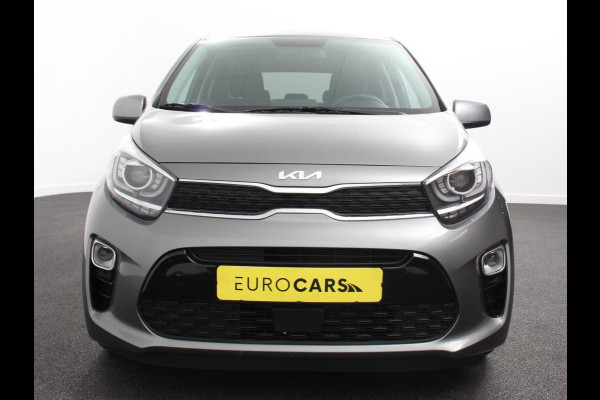 Kia Picanto 1.0 DPi Automaat DynamicLine Navigatie Apple Carplay / Android Auto Airco Camera DAB Stoelverwarming Extra Getint glas Lichtmetalen velgen Cruise Control Bluetooth