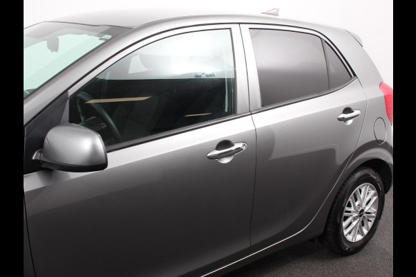 Kia Picanto 1.0 DPi Automaat DynamicLine Navigatie Apple Carplay / Android Auto Airco Camera DAB Stoelverwarming Extra Getint glas Lichtmetalen velgen Cruise Control Bluetooth