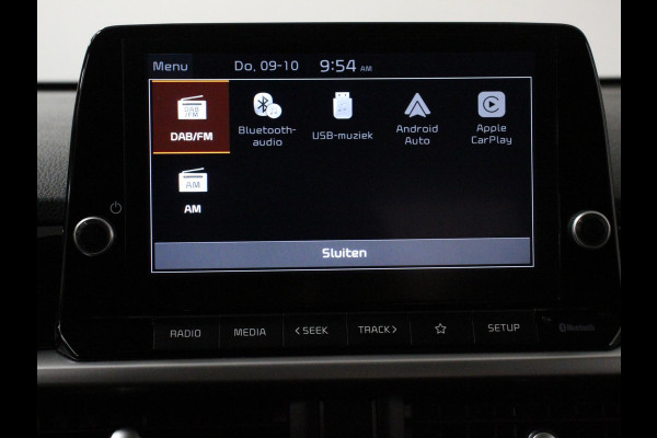 Kia Picanto 1.0 DPi Automaat DynamicLine Navigatie Apple Carplay / Android Auto Airco Camera DAB Stoelverwarming Extra Getint glas Lichtmetalen velgen Cruise Control Bluetooth