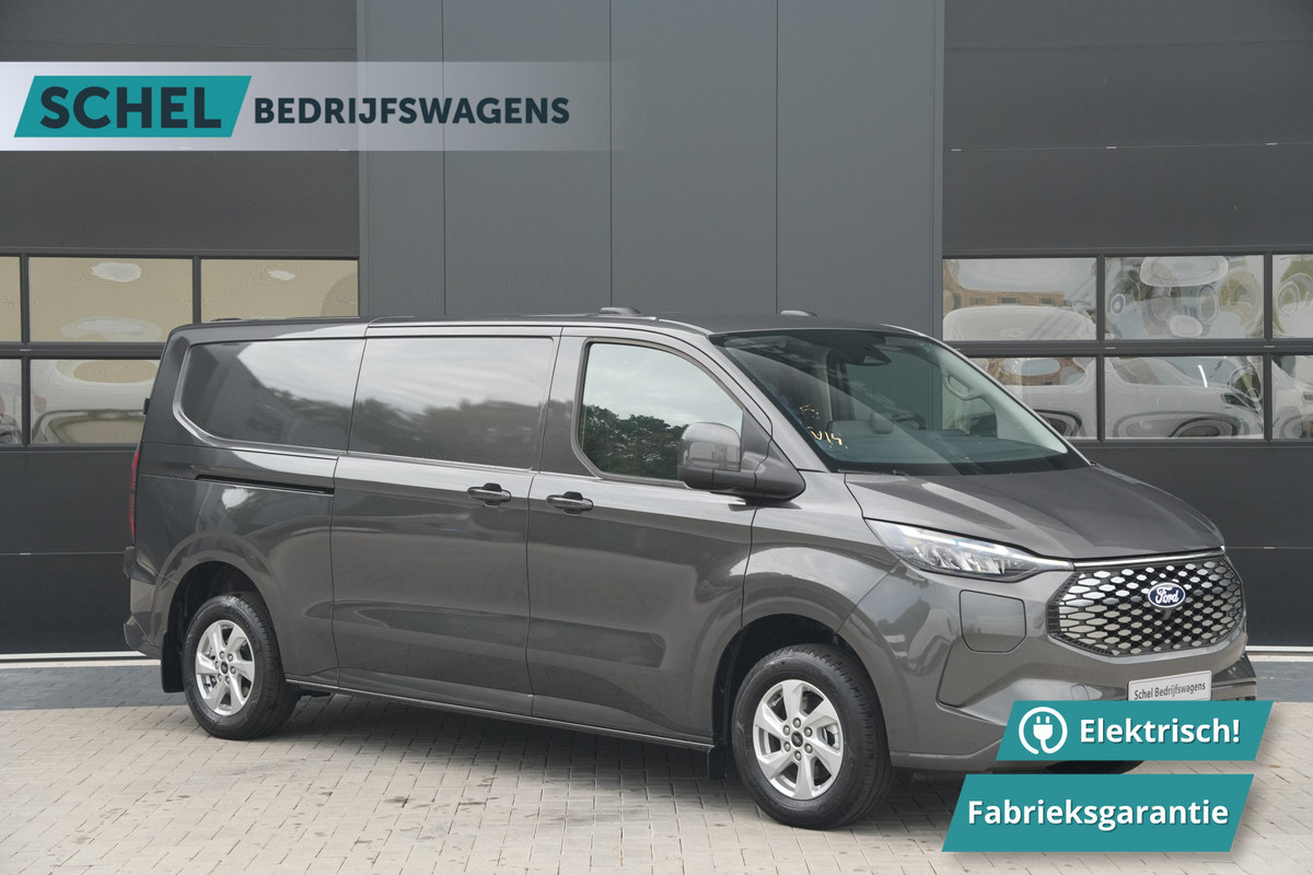 Ford E-Transit Custom 340 L2H1 Limited 71 kWh 218pk - Carplay - Camera - Stoel-stuurverwarming - Rijklaar