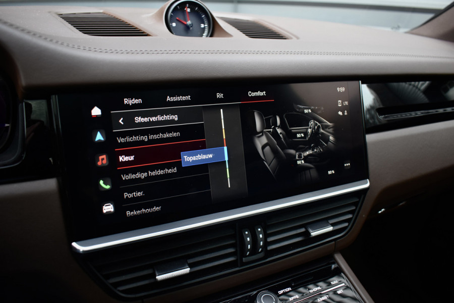 Porsche Cayenne Coupé 3.0 E-Hybrid Platinum Edition SportDesign | Pano | ACC | Trekhaak | 22'' Wielen | Bose | Achterasbesturing | Stoelventilatie | Sportuitlaat |