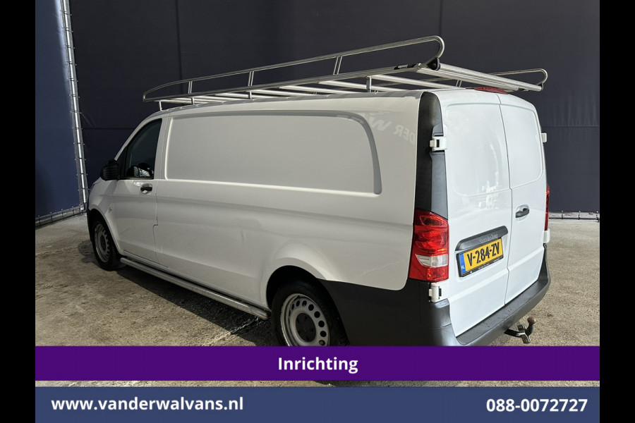 Mercedes-Benz Vito 114 CDI 136pk L3H1 Inrichting Euro6 Airco | Navigatie | Camera | Imperiaal | Trekhaak Sidebars, Bijrijdersbank