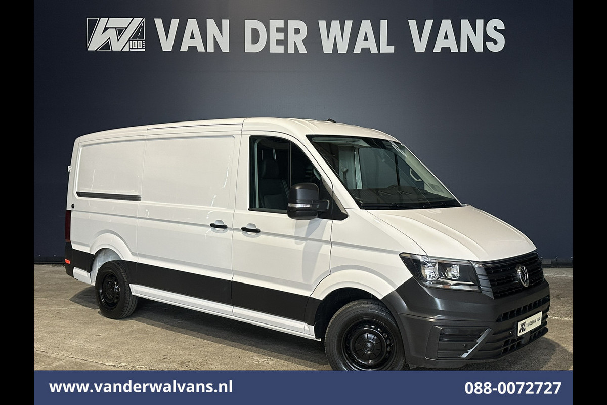 Volkswagen Crafter 2.0 TDI 141pk L3H2 L2H1 Euro6 Airco | Camera | Apple Carplay | Android Auto Parkeersensoren, Bijrijdersbank