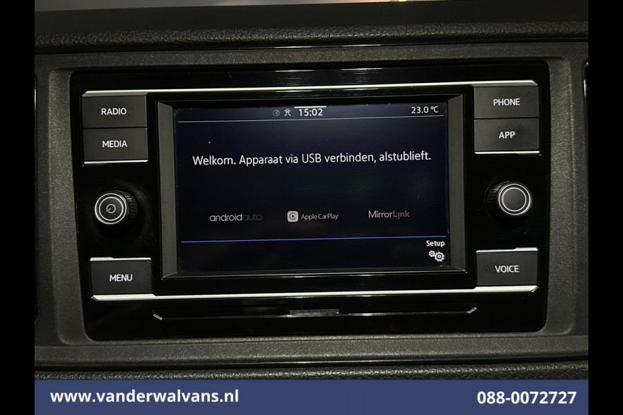 Volkswagen Crafter 2.0 TDI 141pk L3H2 L2H1 Euro6 Airco | Camera | Apple Carplay | Android Auto Parkeersensoren, Bijrijdersbank