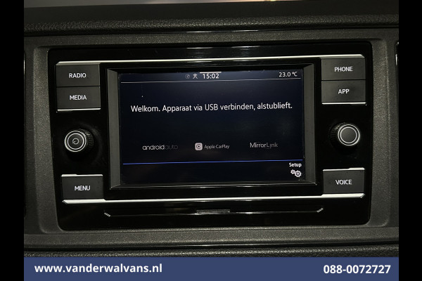 Volkswagen Crafter 2.0 TDI 141pk L3H2 L2H1 Euro6 Airco | Camera | Apple Carplay | Android Auto Parkeersensoren, Bijrijdersbank